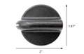 Range Cooktop Control Knob For Whirlpool 3182567