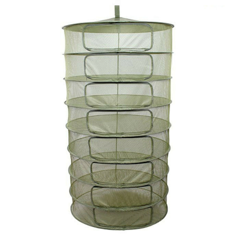 3' Hydroponic Grow Plant Dry Rack w/ Zipper Openings
