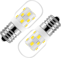 E17 LED Light Bulb 3W 380LM 6000K Daylight White, 8206232A 40W Bulb 2 PK