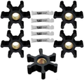 Utility Pump Impeller Replacement 5 Pack Fits 5/16" Shaft 1/10–1/12HP Motors