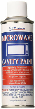 Microwave Cavity Spray Paint 98QBP0302 Snow/Bright White 6oz