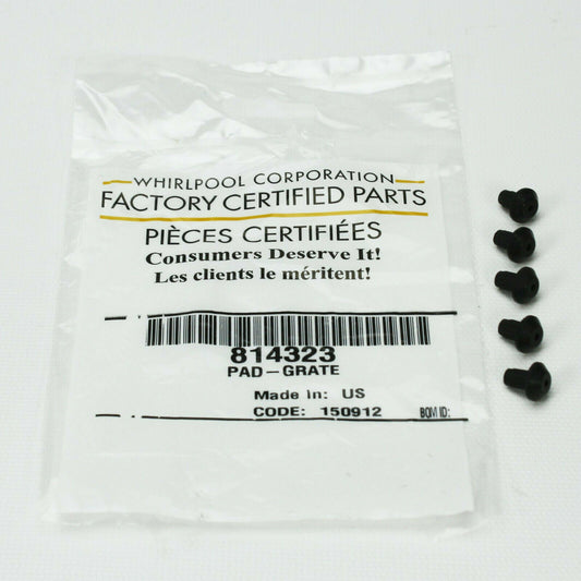 Authentic Whirlpool WP814323 814323 Range Burner Grate Pad Kit