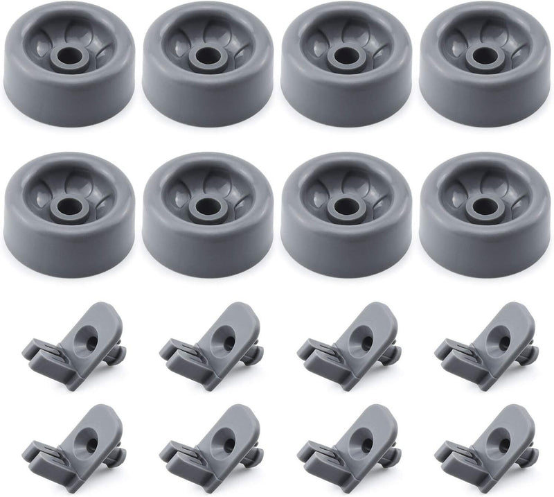 ( 8 Pack ) Lower Rack Kit Compatible with GE Dishwasher WD12X10277 WD35X21041