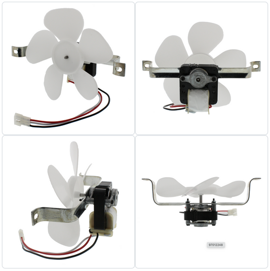 Broan Range Hood Replacement Fan Motor Assembly 2-Speed 97012248