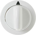 Dryer Timer Control Knob White GE WE01M589, WE01X20374, WE1M589, WE1M856