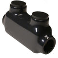 Morris Products Black Insulated In-Line Splice Connector 2/0-6 Wire Range, 3/16