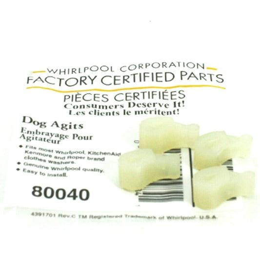 ✅OEM Whirlpool WP80040 80040 Washing Machine Agitator Dogs AP3119063 PS388034