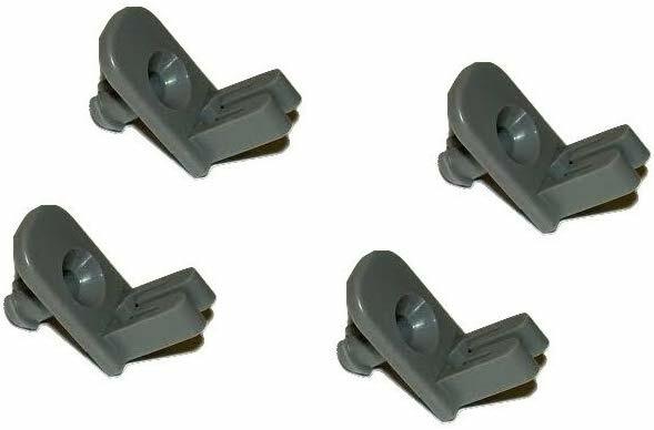 4-Pack Dishwasher Rack Roller Axle for GE Kenmore WD12X10277