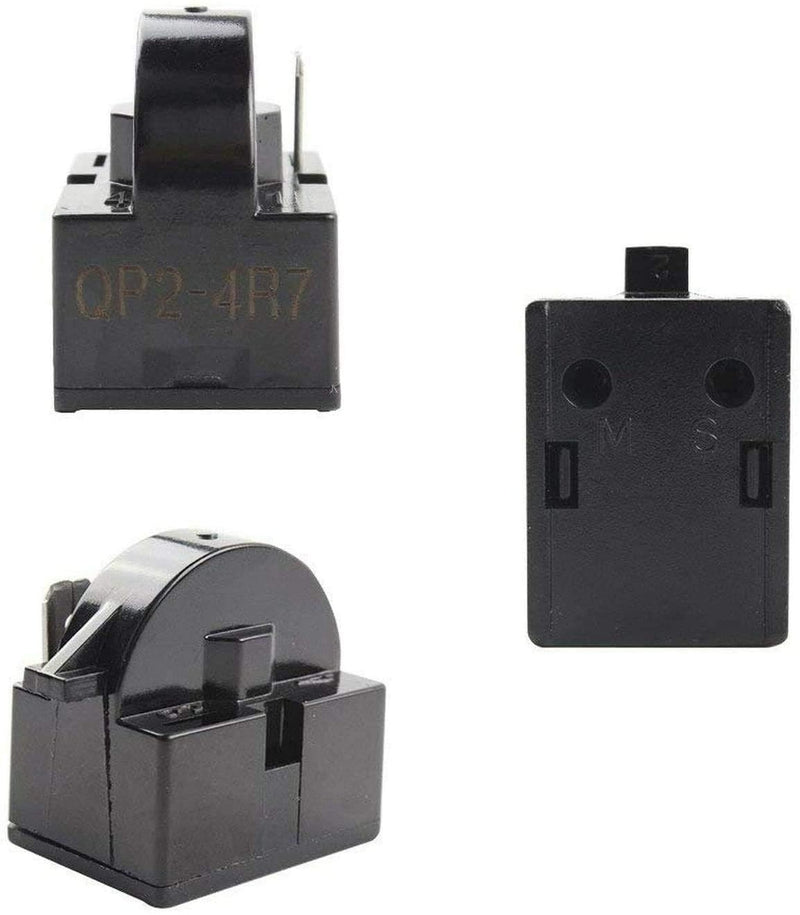 QP2-4R7 Start Relay 4.7Ohm 1Pin For QP2-4.7 QP2-4.7G Refrigerator PTC Starter