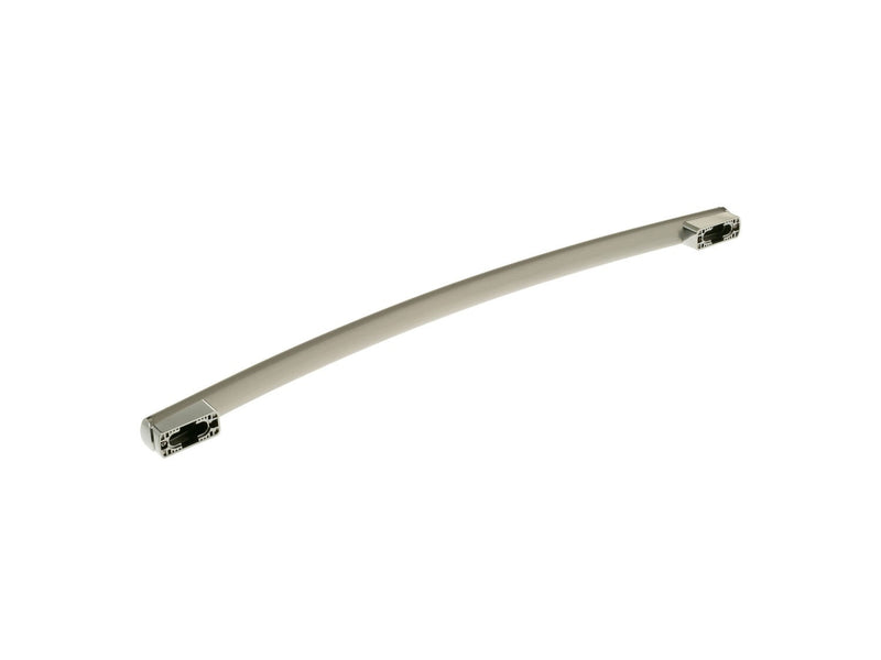 OEM GE WR12X34314 Freezer Door Handle Black Stainless Steel