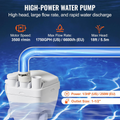 1/3HP 120V Under Sink Sump Pump 1750GPH 18Ft Head Utility Laundry Drain