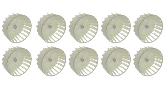 10PK Dryer Blower Wheel Fits Whirlpool Maytag Y303836 AP4294048 PS2200270