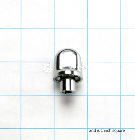 OEM GE Cooktop Knob Vent Tri-Chrome WB03X10317 1473210 PGP990