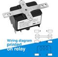 2 Pack 24V Fan Relay 90-980 SPST Isolation Switch UL HVAC Furnace Blower