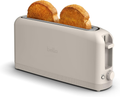 2 Slice Slim Toaster Long Slot 6 Shade Settings Auto Shutoff Oatmilk