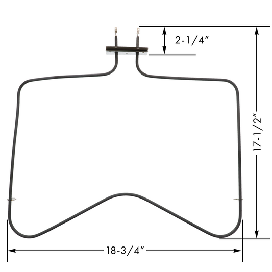 Oven Bake Element For Whirlpool KitchenAid 9750213 WP9750213