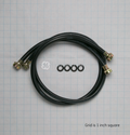 GE Genuine OEM  4ft. Fill Hoses for GE Washing Machine WH41X10207