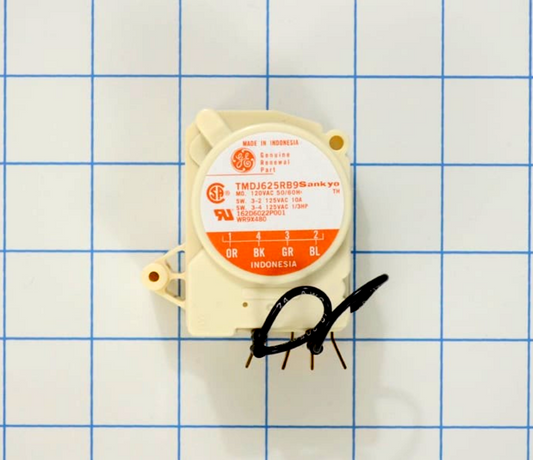 Authentic GE REFRIGERATOR DEFROST TIMER WR9X480 TMJ625RB9
