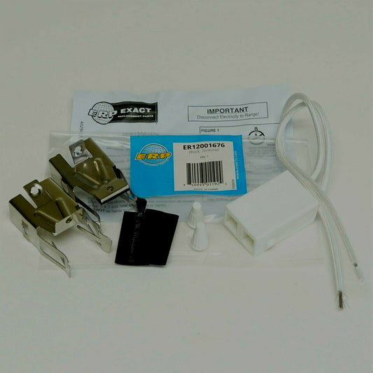 Range Burner Receptacle 12001676 for Whirlpool Maytag Roper AP4009015 PS1570190