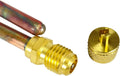 FILTER DRIER REFRIGERANT LIQUID LINE WITH CHARGING VALVE 1/4 X 1/4  25 grams