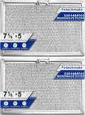 2 Pack WB06X10608 for GE Microwave Hood Aluminum Grease Filter Choice Parts