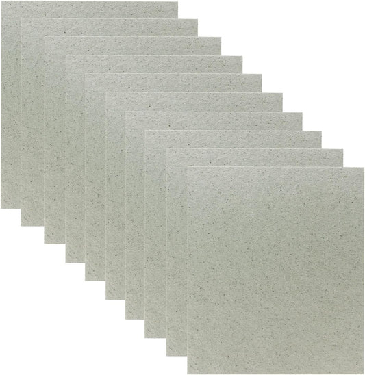 Microwave Cover, Universal 10 Pack Mica Sheet Cut To Fit