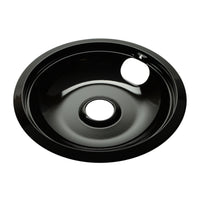 Frigidaire A316222301 8-Inch Porcelain Drip Pan - Front View - Genuine OEM Part
