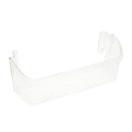 Frigidaire 240323002 Refrigerator Clear Bottom Door Bin Shelf - Front View - Genuine OEM