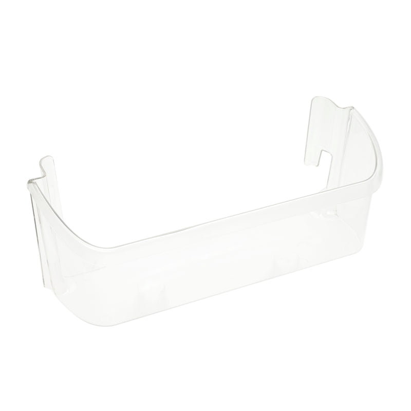 Frigidaire 240323002 Refrigerator Clear Bottom Door Bin Shelf - Front View - Genuine OEM
