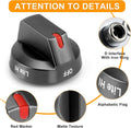 DG64-00473B Samsung Range Control Knob Alternate View