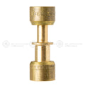 GE WR97X10033 Refrigerator 6mm x 4mm Lokring Fitting - Front View