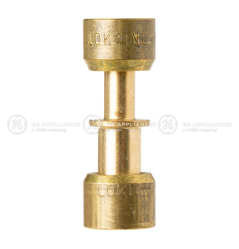 GE WR97X10033 Refrigerator 6mm x 4mm Lokring Fitting - Front View