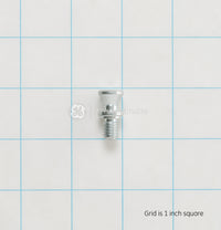 GE WR01X11007 Refrigerator Door Handle Fastener - Front View - Genuine OEM Part