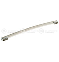 GE WB15X26624 Range Oven Handle and End Cap Assembly - Top View - Genuine OEM Part