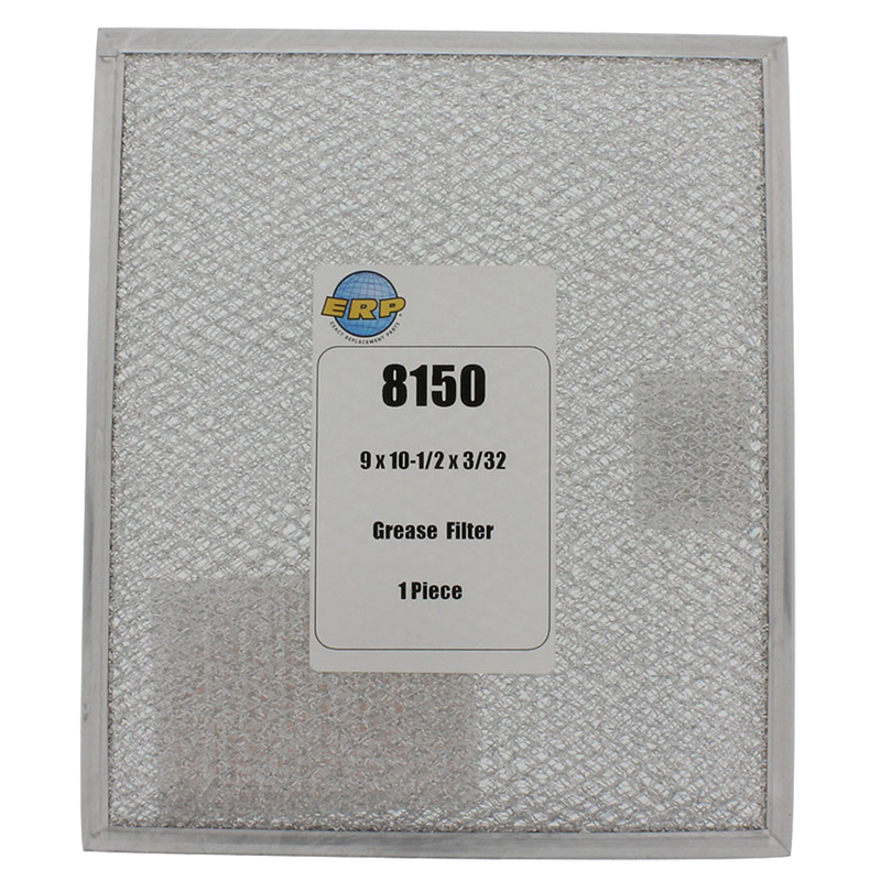 ERP 8150 Aluminum Filter - front view
