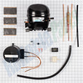 Frigidaire 5304475102 134A Compressor Kit - Angle View - Genuine OEM Part