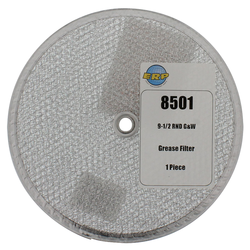 ERP 8501 Aluminum Filter - front view