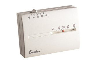 HVAC Heat-Only Wall Thermostat Horizontal for White-Rodgers Lux 9204H ERP