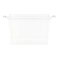Frigidaire 240343803 Refrigerator Crisper Pan - Side View - Genuine OEM Part
