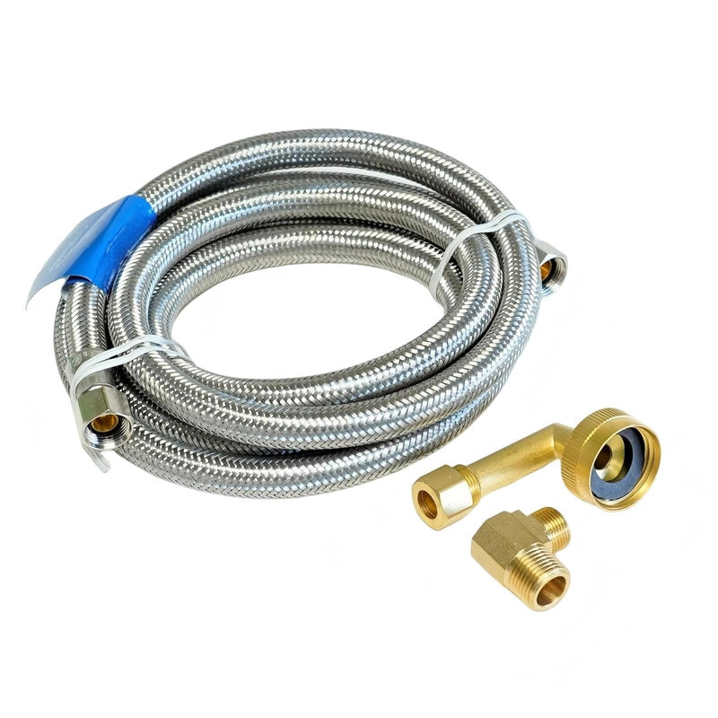 ERP Replacement 6' Ss D/W Line W/Fht Fitting DW6SS (DW6SS)