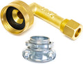 Dishwasher Installation Kit 72 in Stainless Steel Fill Hose Cord and Elbow For: Compatible Dishwashers DWK6572SSE 41150 ERDWK6572SSE