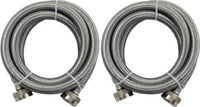 ERP Replacement 3/8" X 5' Fem/Fem Ss Inlet    2 Pack 3805FFSSLG2 (3805FFSSLG2)