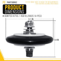 Dryer Drum Roller 2-Pack ERDE10755