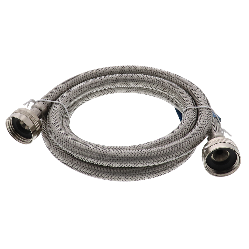 Dishwasher 3/8 X 5' Fem/Fem Ss Inlet Hose – ERP 3805FFSS
