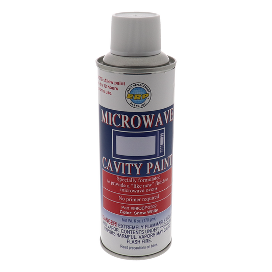 Microwave Spray Paint (Snow White) 98QBP0302 ERP 98QBP0302