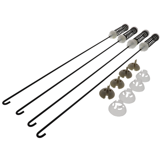 Washer Suspension Rod Kit for Whirlpool LP80045 W10780045 W10780053 ERP