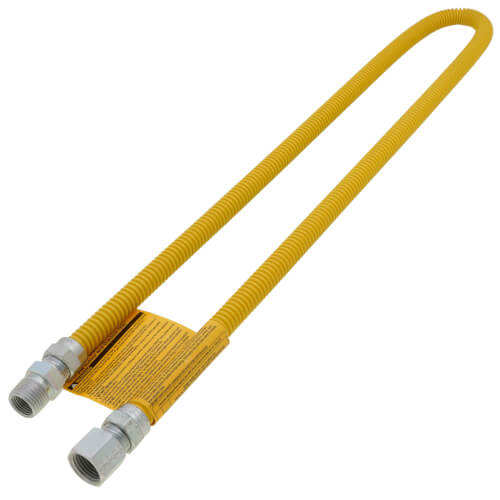 Ss Dryer Gas Connector 1/2"   Od1/2"Mip X 1/2" Mip GC20C-3131-60 ERP GC20C-3131-60