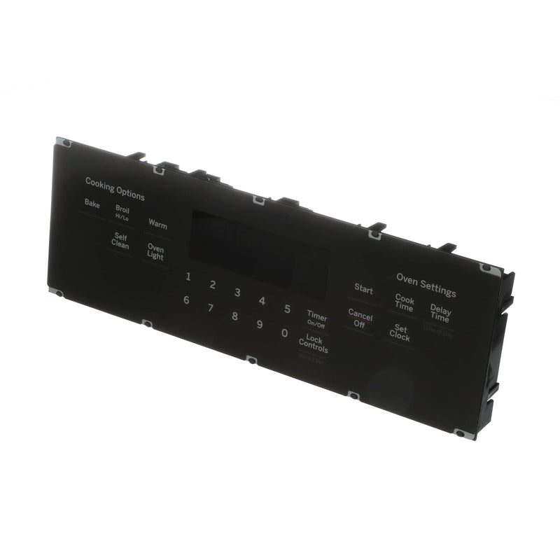 GE Oven Control and Overlay WB27X32140 Front View