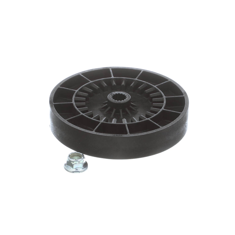 GE Transmission Pulley and Nut Kit WH49X27323 Front View