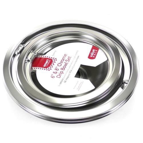 Electric Range Chrome Drip Bowl Set L304458798